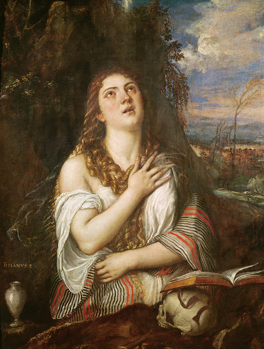 Titian’s Penitent Magdalene, 1567-68.