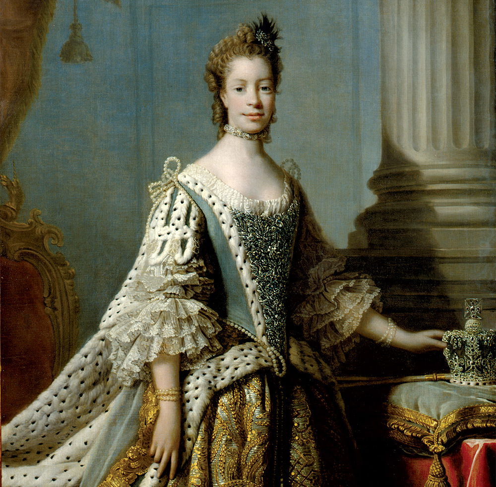 Queen Charlotte by Allan Ramsay. © Bridgeman Images.