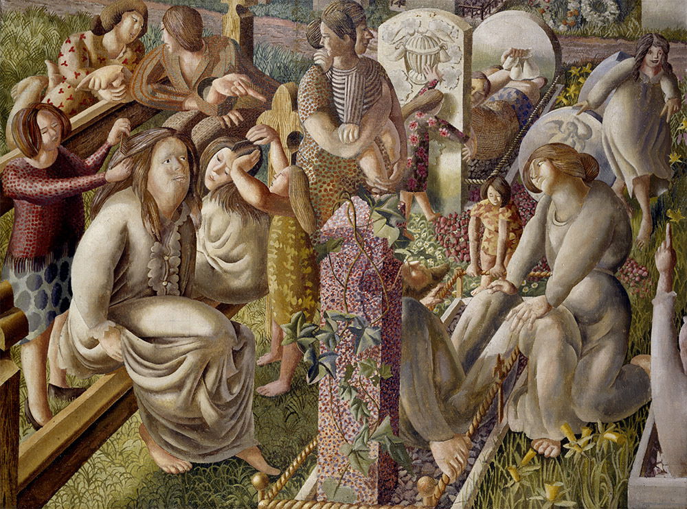 Stanley Spencer, The Resurrection: Tidying, 1945.