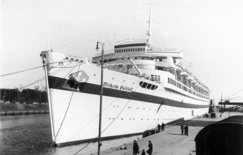 Wilhelm Gustloff as a hospital ship. Danzig, 23 September 1939