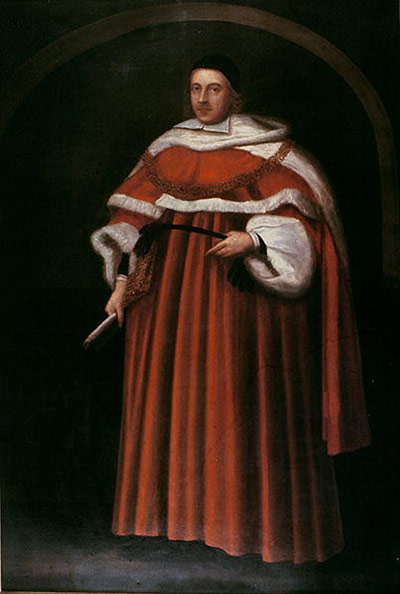 Portrait of Sir Matthew Hale, English barrister, judge and lawyer