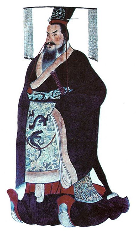 Qin Shi Huang, the first emperor of China