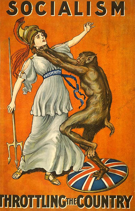 Election campaign poster from 1909.