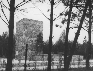Memorial at the Sobibor concentration camp, c. 1980-90. United States Holocaust Memorial Museum, courtesy of Adam Kaczkowski.