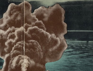 The cover for Karel Čapek’s War with the Newts, 1936. National Library of the Czech Republic. Public Domain.