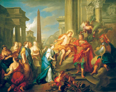 Augustus Closes the Temple of Janus