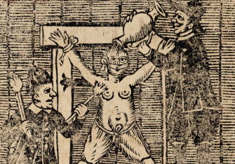 Detail of an illustration from ‘A true relation of the unjust, cruel and barbarous proceedings against the English at Amboyna’, published 1655. © British Library Board/Bridgeman Images.