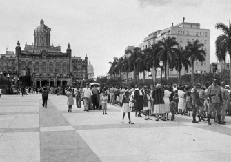 The Presidential Palace on Havana’s Plaza 13 de Marzo in the 1950s. In 1974, it became the Museum of the Revolution © AFP/Getty Images.