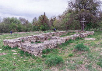 The Byzantine-style Church No.1 at Il’ichevskoe.