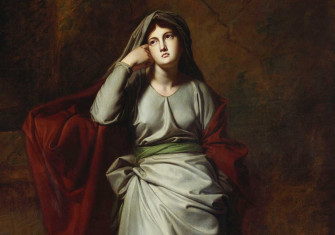 Melancholy: A Female Figure, by George Romney, 18th century © Bridgeman Images.