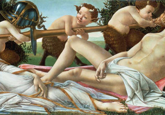 Venus and Mars, by Sandro Botticelli, c.1485, National Gallery, London.