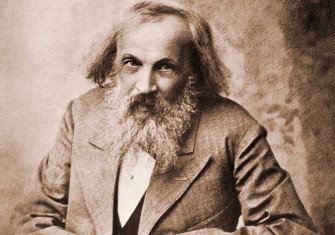 Russian chemist Dmitri Mendeleev (1834-1907).