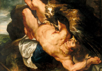 Prometheus Bound, by Peter Paul Rubens, 1611-12, Philadelphia Museum of Art. 