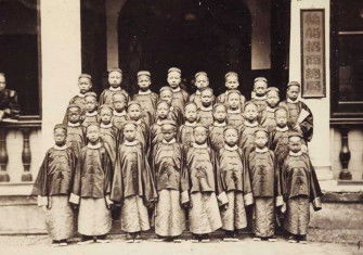 China’s first group of government-sponsored overseas students, by Milton Miller, 1872.