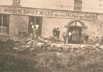 Bruree Workers Soviet Mills, in Bruree, County Limerick, declared soviet on 26 August 1921. Wiki Commons/Limerick Museum.