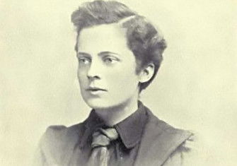 Edith Lanchester, c.1895.