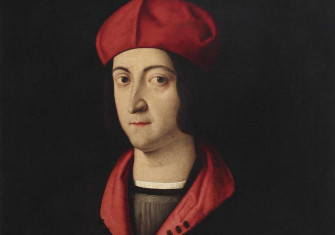  Cardinal Ippolito d’Este, by Bartolomeo Veneto,  16th century.