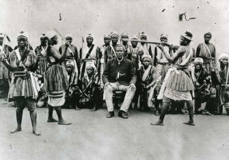 Women of the ahosi guard King Gezo, late 19th century © Archives Charmet/Bridgeman Images.