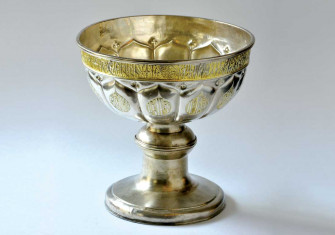 Silver Bowl of Grace, or ‘drinking to health cup’, Kremlin Workshops, 16th century.
