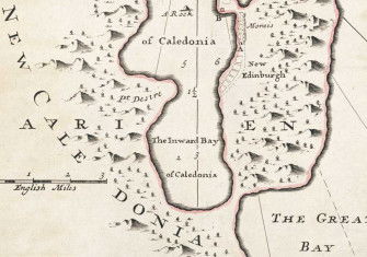 Map of Darien by Herman Moll, engraved c.1730.