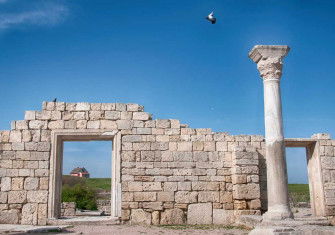 Ancient City of Tauric Chersonese. Sevastopol, Crimea