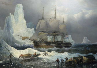 HMS Erebus in the Ice, 1846