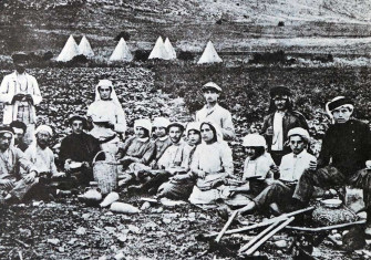 The first Aliyah, early Jewish immigrants to Ottoman Palestine, 1882-1903.