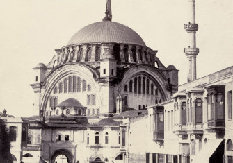 The Nuruosmaniye Mosque, c.1870.