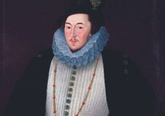 Gilbert Talbot, 7th earl of Shrewsbury, by William Segar, c.1590. Christies Images/Bridgeman Images.