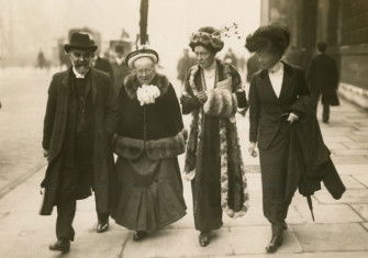 Elizabeth and Louisa Garrett Anderson, c. 1910. LSE Library. Public Domain.