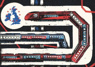 Channel Tunnel illustration © Ben Jones/Heart Agency.