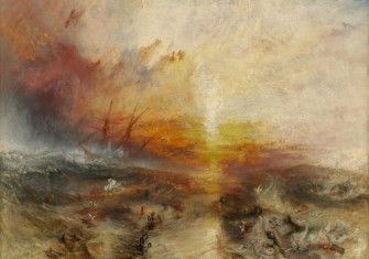 ‘The Slave Ship’ – inspired by the Zong massacre – by J.M.W. Turner, 1840. Museum of Fine Arts Boston. Public Domain.