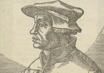 Portrait of Ulrich Zwingli, by Christoph Murer, 1587. Rijksmuseum. Public Domain.