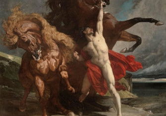 Automedon with the horses of Achilles, by Henri Regnault, 1868. Museum of Fine Arts Boston. Public Domain.