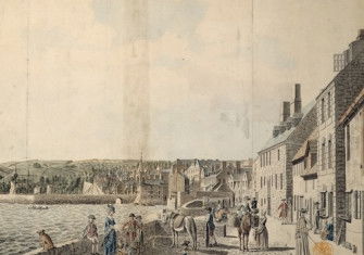 St Peter Port, Guernsey, by Joshua Gosselin, c.1740. British Library/Bridgeman.