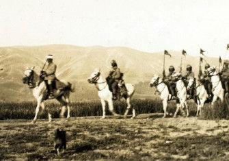 Cavalry in Iraq, Edwin Newman, c.1924. San Diego Air & Space Museum Archives. Public Domain.