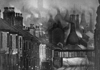 Photograph of the Potteries, Staffordshire, 1926. Heritage Images/TopFoto.