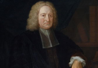 Portrait of Edmond Halley by Michael Dahl, 1736. The Royal Society.