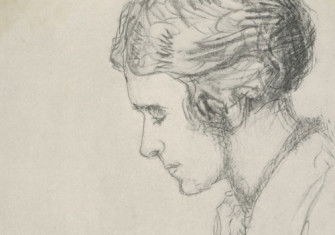 Portrait of Evelyn Underhill, sketch by Howard Smith, 1932. Mary Evans Picture Library.