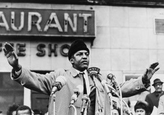 Civil rights leader Bayard Rustin, 1965. Library of Congress. Public Domain.