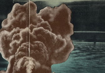 The cover for Karel Čapek’s War with the Newts, 1936. National Library of the Czech Republic. Public Domain.