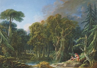 The Forest, by François Boucher, 1740. Bridgeman Images.