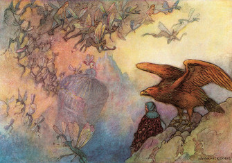 Illustration by Warwick Goble from the Complete Poetical Works of Geoffrey Chaucer, 1912. © Alamy;