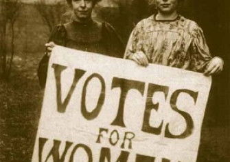 WSPU founders Annie Kenney and Christabel Pankhurst