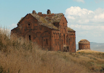 The Cathedral of Ani, completed in 1001 by Trdat the Architect.