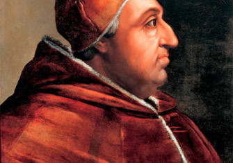 Rodrigo Borgia as Pope Alexander VI