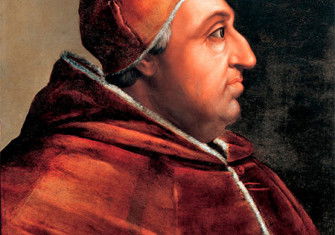 Rodrigo Borgia as Pope Alexander VI