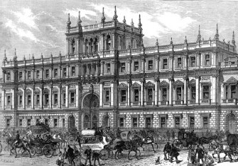 Burlington House, where the Society was based between 1873 and 1967.