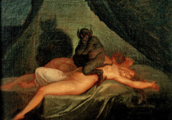 'Nightmare', by Nikolaj Abraham Abildgaard (1800)