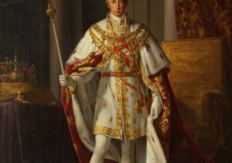 Francis II in his coronation robes, by Leopold Kupelwieser